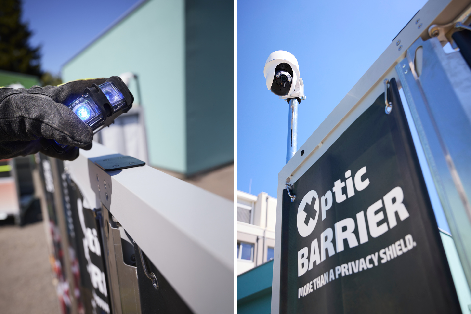 OptcBARRIER – Standardisierte Schnittstellen für Einsatzausrüstung.