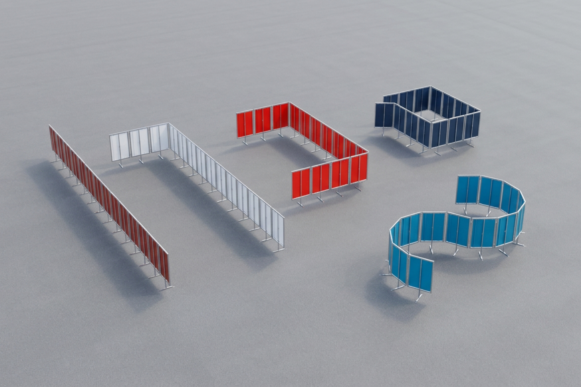 OpticBARRIER – je nach Situation und Anforderung immer in Form und Position flexibel