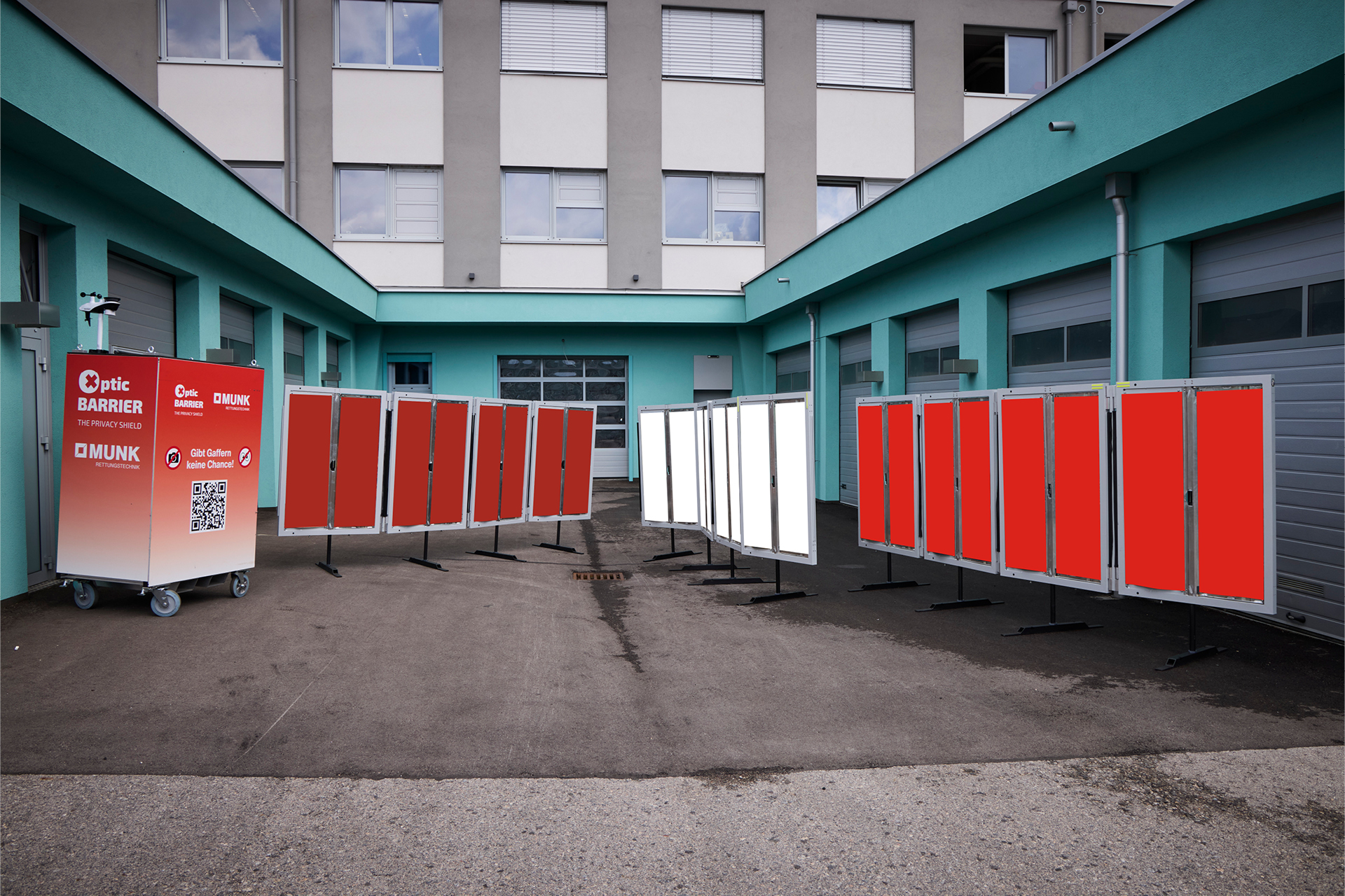 OptcBARRIER – modular und flexibel.